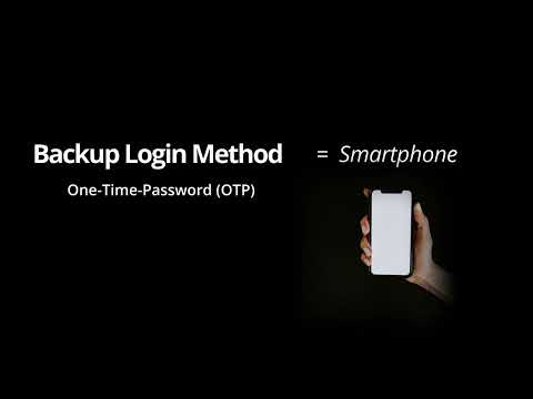 Backup Login Method - Smartphone OTP