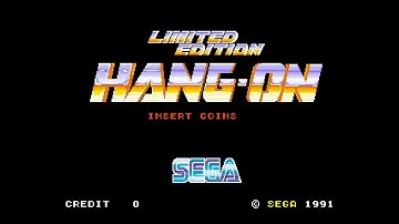 Limited Edition Hang-On Arcade