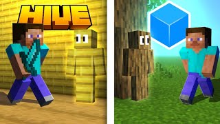 I Tried To Camouflage In EVERY Minecraft Bedrock Server