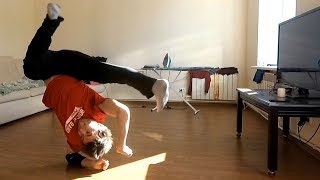Handhops, One Arm Handstand Control and other Tricks