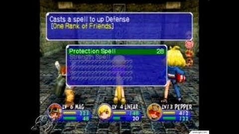 Evolution Worlds GameCube Gameplay - Mag cheers up in bosom