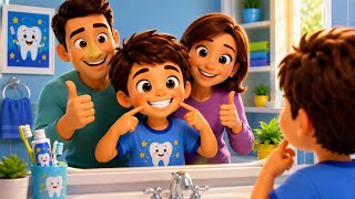 Brush Your Teeth Song | Healthy Smile Song for Kids 😁🪥 baby nursery rhymes