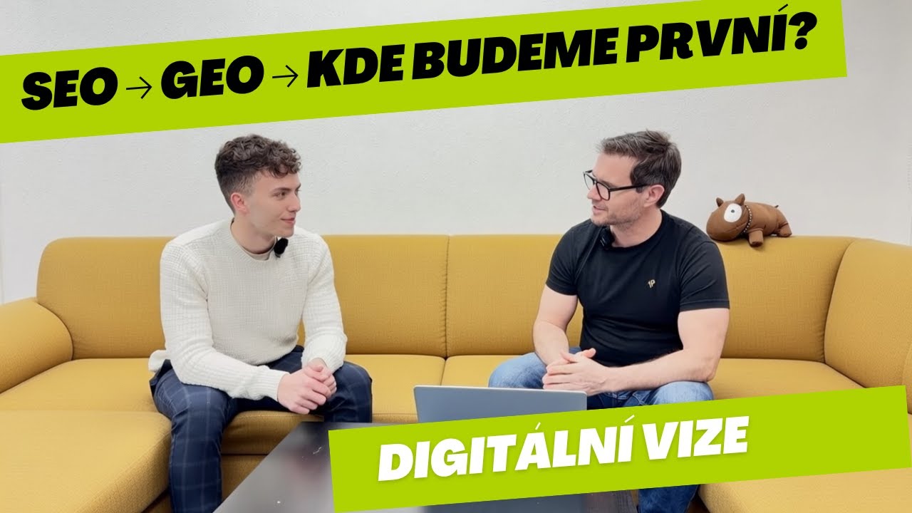 Digitální vize 02 - Vojta Oravec z Ranketta - Už Google nestačí? Jak AI rozhoduje, koho doporučí?