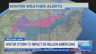 Winter storm to impact 65 million Americans | Morning in America