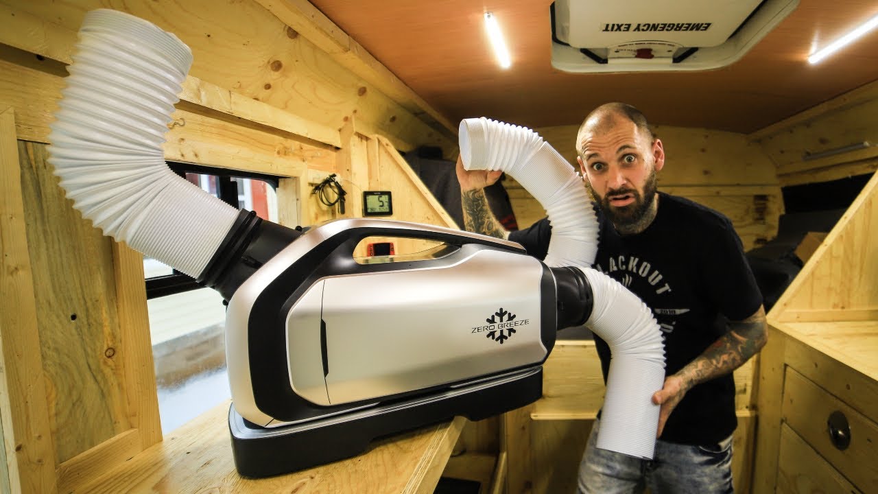 Portable Air Conditioner Zero Breeze Battery Powered AC Unit