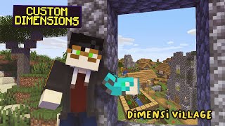 MINECRAFT Tapi AKU BISA BIKIN CUSTOM PORTAL DIMENSION UNTUK KE DIMENSI YANG KITA INGINKAN!!