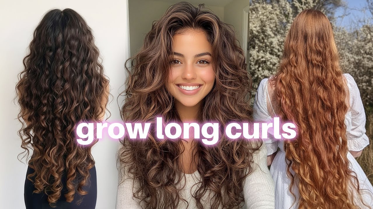 Самый быстрый способ отрастить длинные кудри ✨ (научно доказано)