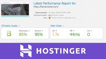 Improve Website Speed in Hostinger Website Builder Step by Step