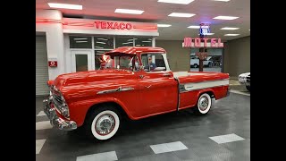 For Sale 1958 Chevrolet Apache 31 Cameo Restomod Pick Up