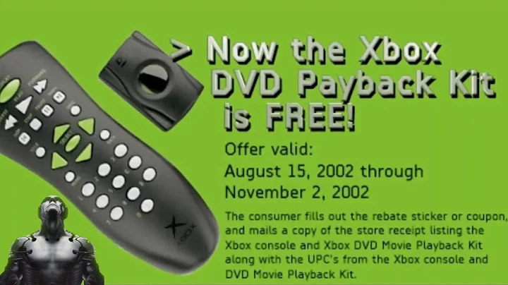 Free Xbox DVD Movie Playback Kit Offer August-November 2002 [High Quality]