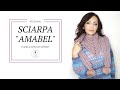 TUTORIAL: Sciarpa "Amabel" a punta 🤍lafatatuttofare🤍