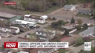 1 officer, 1 deputy and suspected shooter injured in Uintah County shootout