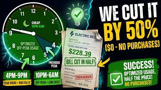 Full How We Cut Our Electric Bill in HALF (Without Buying Anything) Update