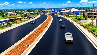 Detailed- East Legon Hills - Santoe - Ashaiman Road Dualisation Is Advancing Impressively. Ghana  oo