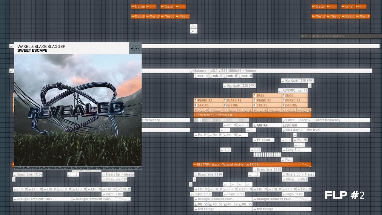 Progressive House Template FLP #2 - Like Manse, Waxel, Wildvibes, WINARTA, Nicky Romero
