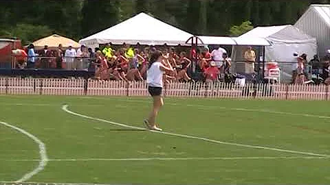 2012 ACC Outdoor 5000m Sarah Rapp 8th