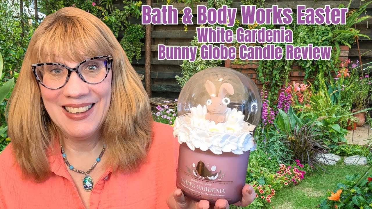 Bath & Body Works Easter White Gardenia Bunny Globe Candle Review