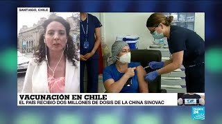 Informe desde Santiago: Chile recibe las primeras dosis de la vacuna de Sinovac