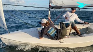 Sailing at the 2022 Miami Snipe Invite - Days 1 & 2