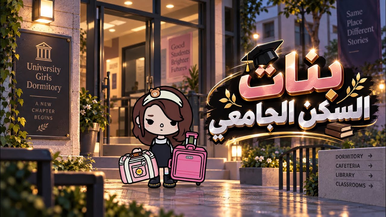 بنات السكن الجامعي🏘️✨ || سكن المشاغبات 😵💫🔥 - الحلقة 1