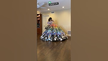 Making a ballgown out of 1000 old phone cases (because I have no chill) #ad #CASETiFY #ReCASETiFY