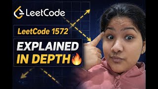 LeetCode 1572 Explained | Matrix Diagonal Sum | Step-by-Step | Beginner Friendly