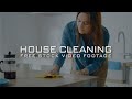 50+ House Cleaning Free Stock Video Footage | Woman Wiping - Washing - Tidying - Wiping at Home