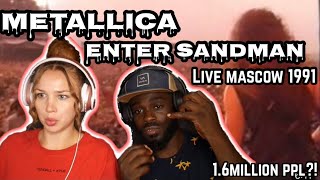 Hiphop Fans Reacts To Metallica - Enter Sandman Live Moscow 1991 HD *REACTION*