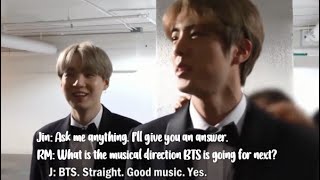 BTS Practicing English for ARMY at Award Shows