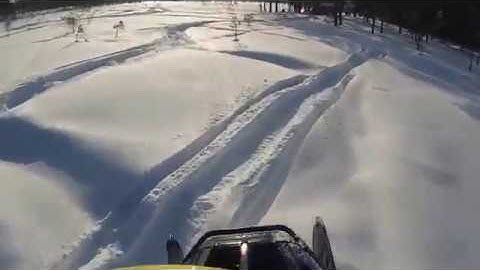 Polaris XLT 600 deep snow with go-pro