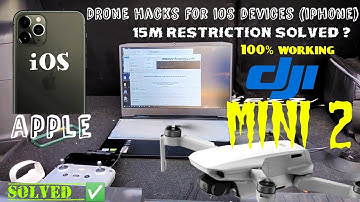 DJI #MINI 2 | #15m hack for iOS devices | #Altitude problem solved for #iphone users | max altitude