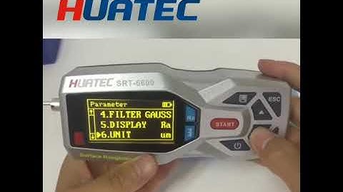 SRT6600 Surface roughness tester portable Surface roughness tester profilometer