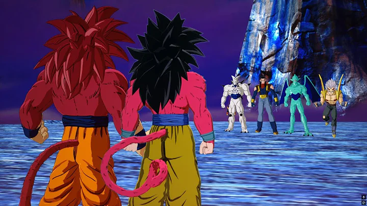 Goku Daima & GT Vs GT Villains ! Dragon Ball Sparking Zero