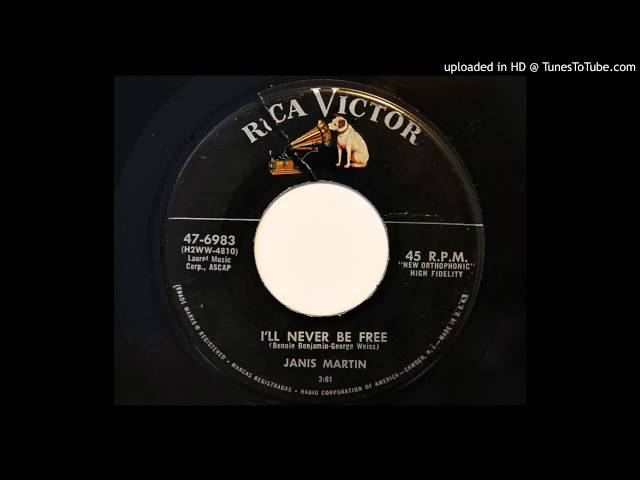 Janis Martin - I'll Never Be Free