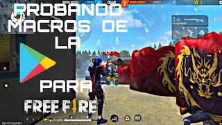 ¡Comprobamos si Funcionan los Macros de la Play Store para Free Fire!