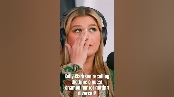The time a guest on The Kelly Clarkson Show shamed Kelly💔 #shorts