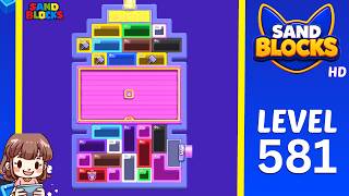 Sand Blocks Level 581 Solution Walkthrough