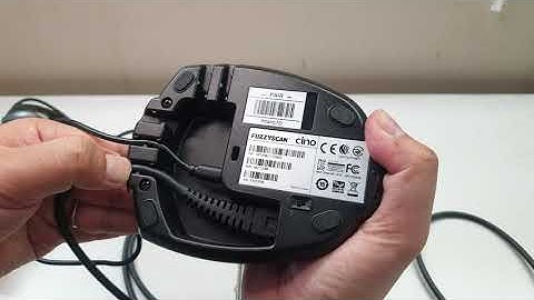 เครื่องอ่านบาร์โค้ดไร้สาย CINO A780BT HD วิธีใช้งานเบื้องต้น