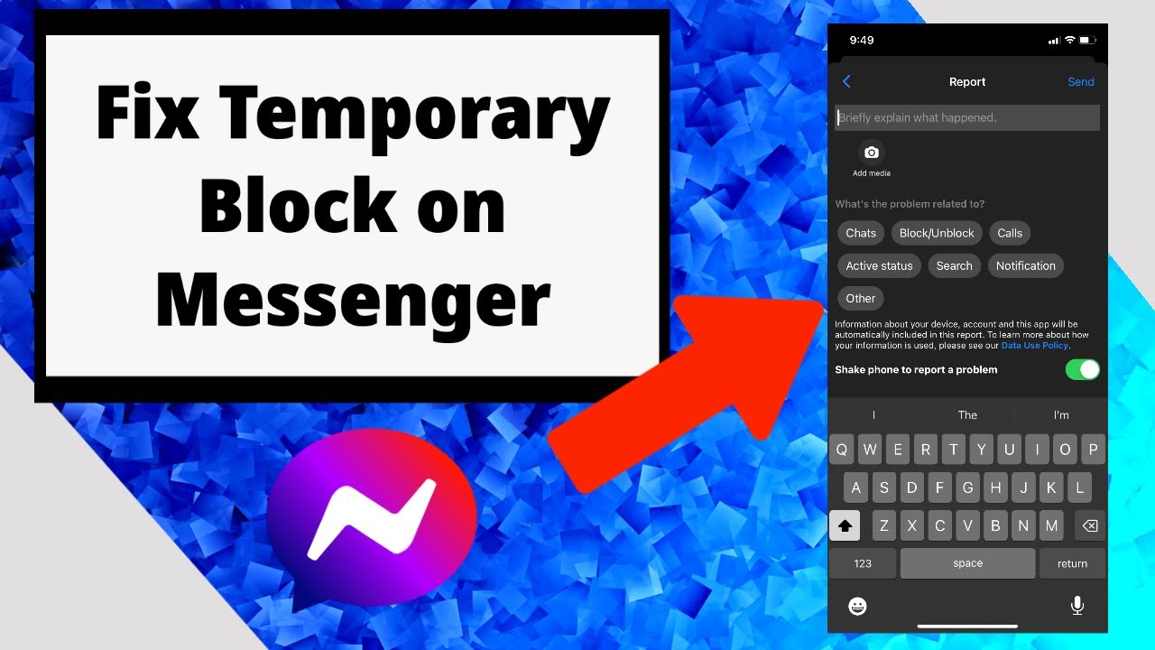 How to Fix Temporary Block on Messenger