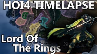 Lord of The Rings mod - HOI4 Timelapse