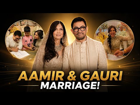 Aamir Khan’s 3rd Marriage With Gauri Spratt 💍❤️