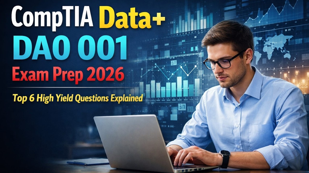CompTIA Data+ DA0 001 Exam Prep High Yield Questions Explained Step By ...
