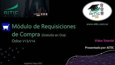 TUTORIALES ODOO | ODOO 14 - Requisiciones de Compras RFQ