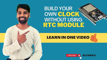Build your own clock without RTC module | NTP server