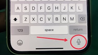 iPhone Fix Mic Not Working || Keyboard Microphone Not Working Problem Solve in iOS