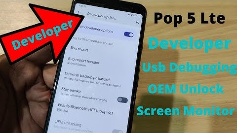 Tecno pop5 lte Developer Option not showing how to enable Hindi urdu