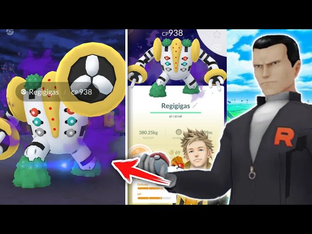 How to beat Giovanni in Pokemon Go December 2023: Shadow Regigigas counters  & weaknesses - Dexerto