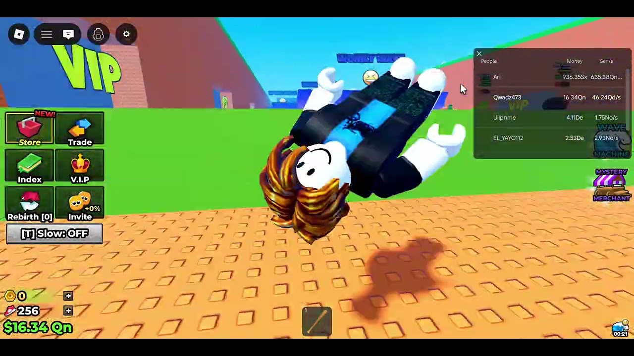 Today I actually played Roblox!!!