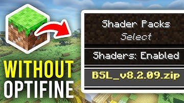 How To Use Shaders Without Optifine In Minecraft - Full Guide