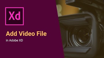 How to Add Audio Video in Adobe XD | Add Video to Your Prototypes | Play video in XD